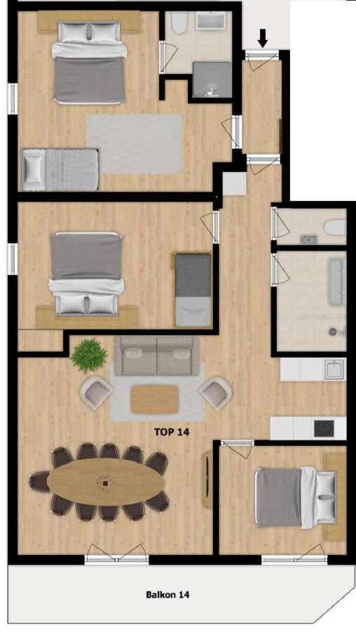 Almtraum Berwang Apartman Kültér fotó
