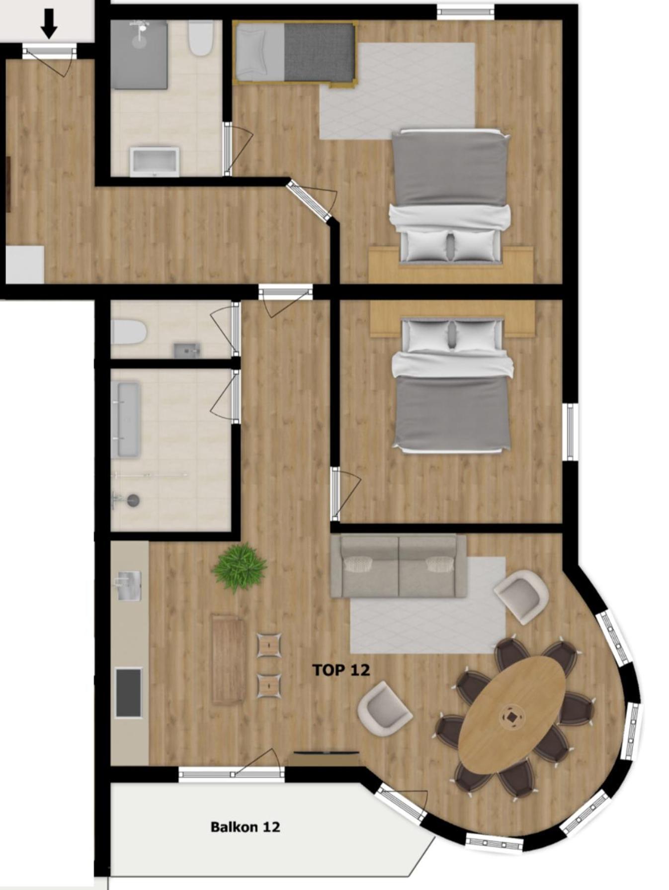 Almtraum Berwang Apartman Kültér fotó